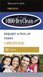 Mobile Screenshot of 1-800-dryclean.com